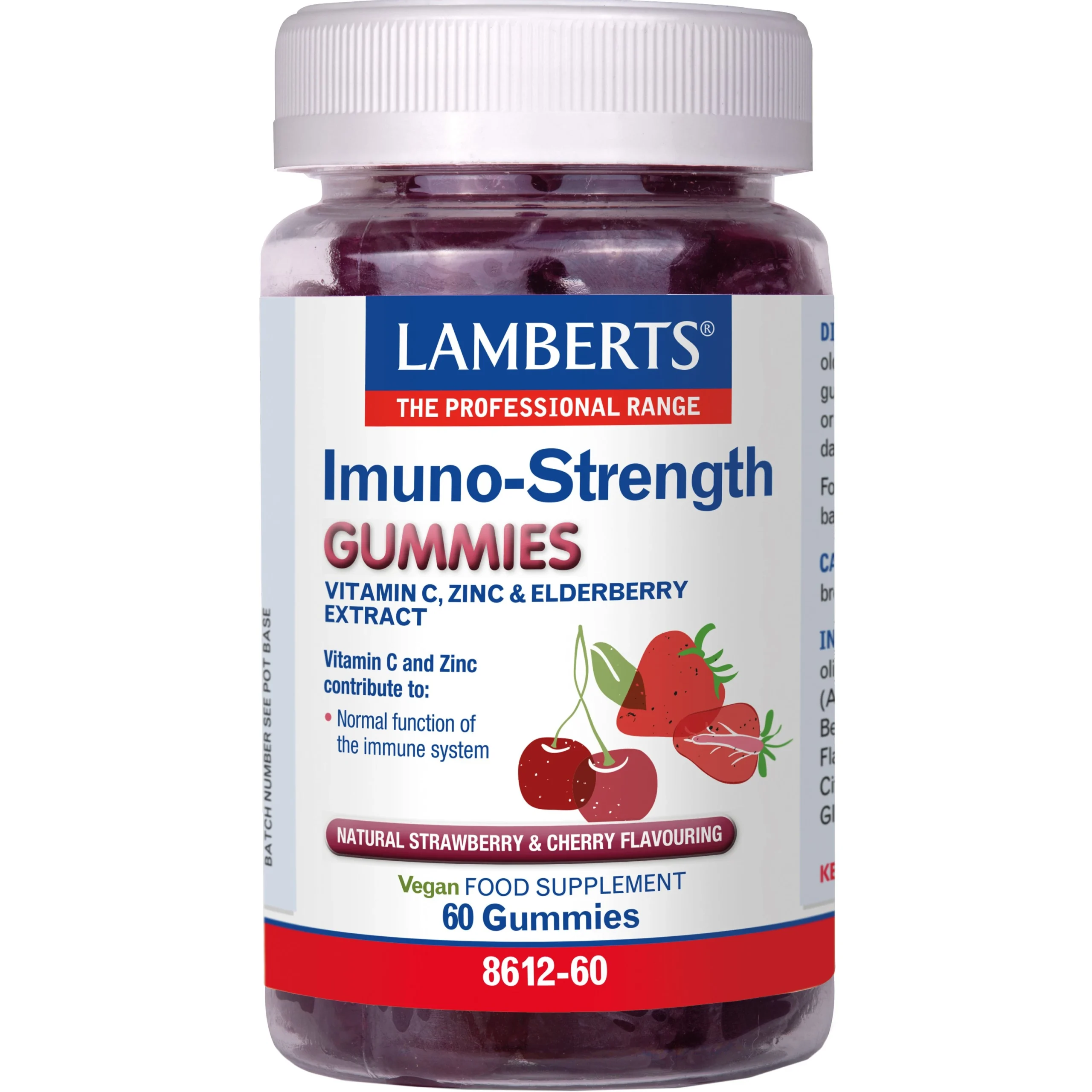 Lamberts Imuno-Strength Gummies 60 Ζελεδάκια 1 Lamberts Imuno-Strength Gummies 60 Ζελεδάκια