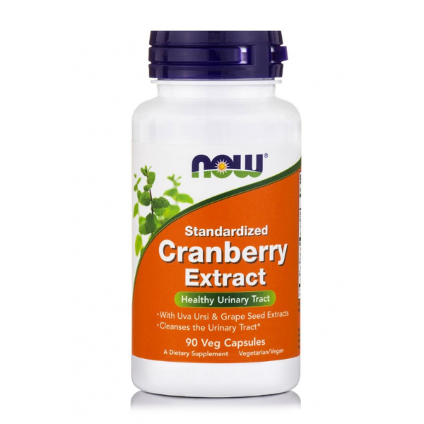 NOW Foods Cranberry Extract 90 Φυτικές Κάψουλες 1 NOW Foods Cranberry Extract 90 Φυτικές Κάψουλες