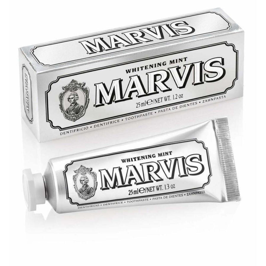 Marvis Whitening Mint Οδοντόκρεμα 25ml 1 Marvis Whitening Mint Οδοντόκρεμα 25ml