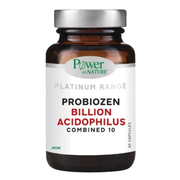 Power Of Nature Platinum Billion Acidophilus Combined 10 30 Κάψουλες 1 Power Of Nature Platinum Billion Acidophilus Combined 10 30 Κάψουλες Power Health