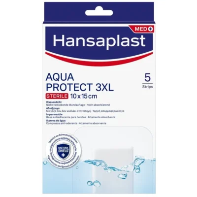 Hansaplast Aqua Protect 3XL 10 x 15cm 5 Τεμάχια