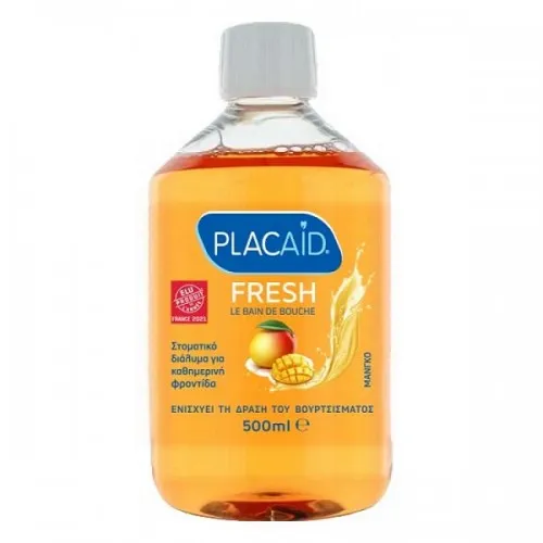 Plac Aid Fresh Μάνγκο Στοματικό Διάλυμα 500ml