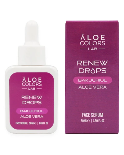 Aloe Colors Face Serum Renew Drops Bakuchiol 50ml