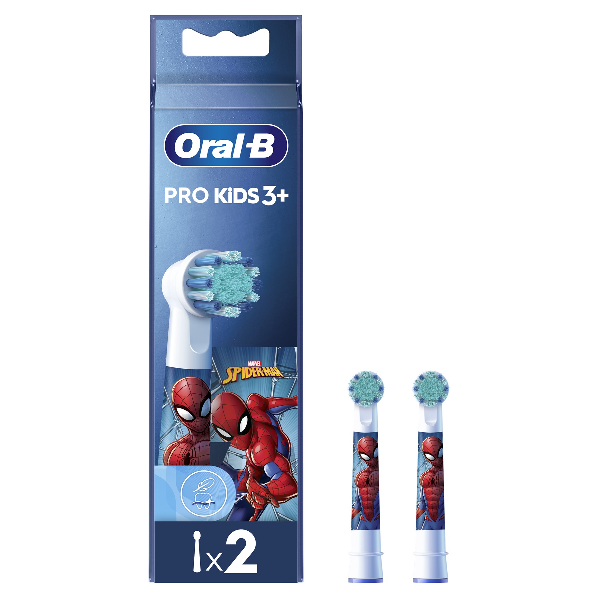 Oral-B Kids Spiderman Ανταλλακτικές Κεφαλές Παιδικής Ηλεκτρικής Οδοντόβουρτσας 2 Τεμάχια 5 Oral-B Kids Spiderman Ανταλλακτικές Κεφαλές Παιδικής Ηλεκτρικής Οδοντόβουρτσας 2 Τεμάχια - Image 5