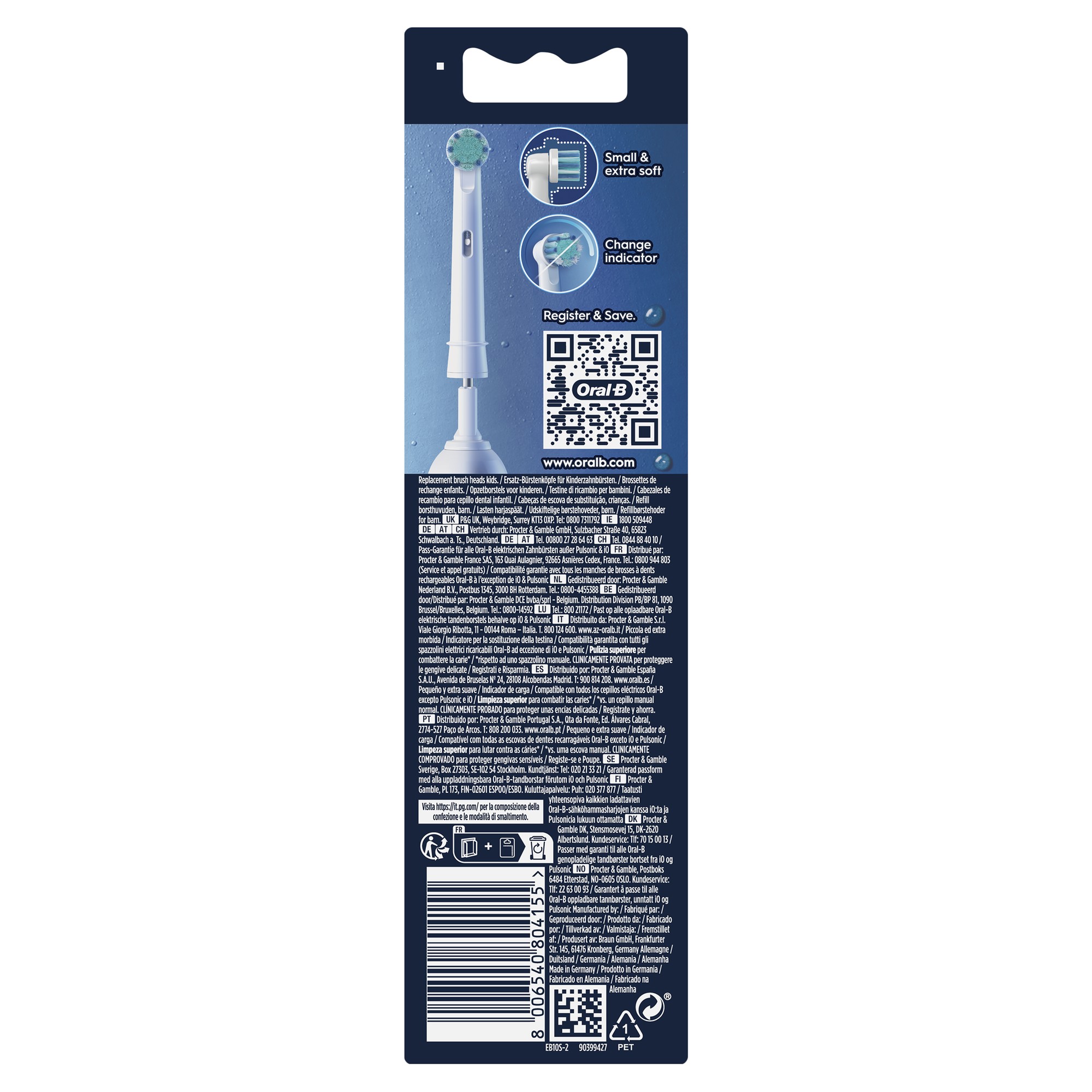 Oral-B Kids Spiderman Ανταλλακτικές Κεφαλές Παιδικής Ηλεκτρικής Οδοντόβουρτσας 2 Τεμάχια 4 Oral-B Kids Spiderman Ανταλλακτικές Κεφαλές Παιδικής Ηλεκτρικής Οδοντόβουρτσας 2 Τεμάχια - Image 4