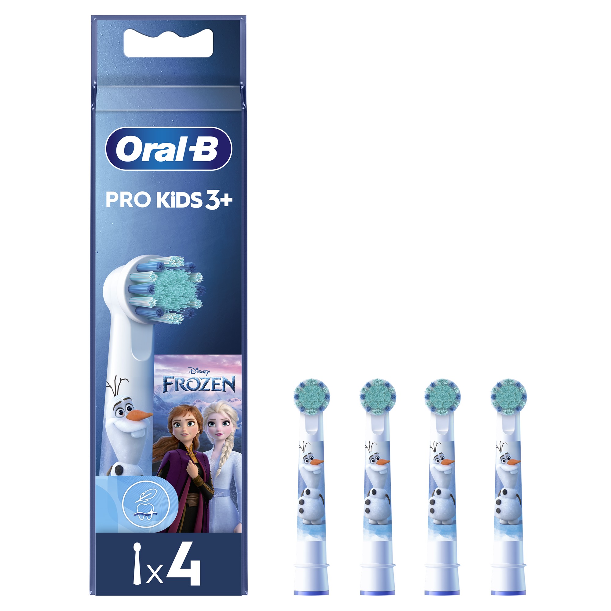 Oral-B Pro Kids Frozen Ανταλλακτικές Κεφαλές Παιδικής Ηλεκτρικής Οδοντόβουρτσας 4 Τεμάχια 6 Oral-B Pro Kids Frozen Ανταλλακτικές Κεφαλές Παιδικής Ηλεκτρικής Οδοντόβουρτσας 4 Τεμάχια - Image 6
