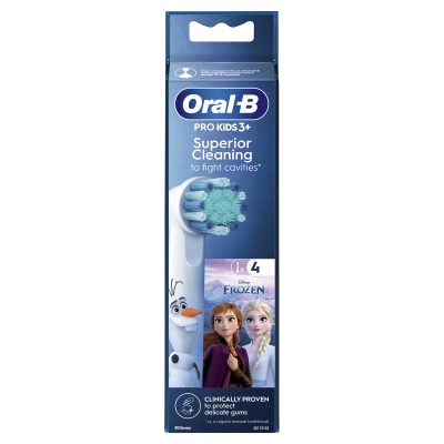 Oral-B Pro Kids Frozen Ανταλλακτικές Κεφαλές Παιδικής Ηλεκτρικής Οδοντόβουρτσας 4 Τεμάχια