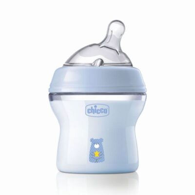 Chicco Μπιμπερό Πλαστικό Natural Feeling 0+ Μηνών 150ml Μπλε
