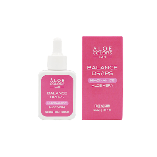 Aloe Colors Face Serum Balance Drops Niacinamide 50ml 2 Aloe Colors Face Serum Balance Drops Niacinamide 50ml - Image 2