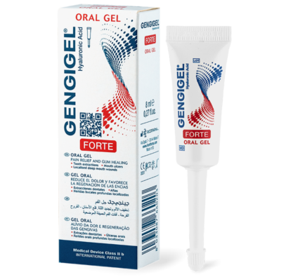 Gengigel Forte Oral Gel με Υαλουρονικό Οξύ 8ml