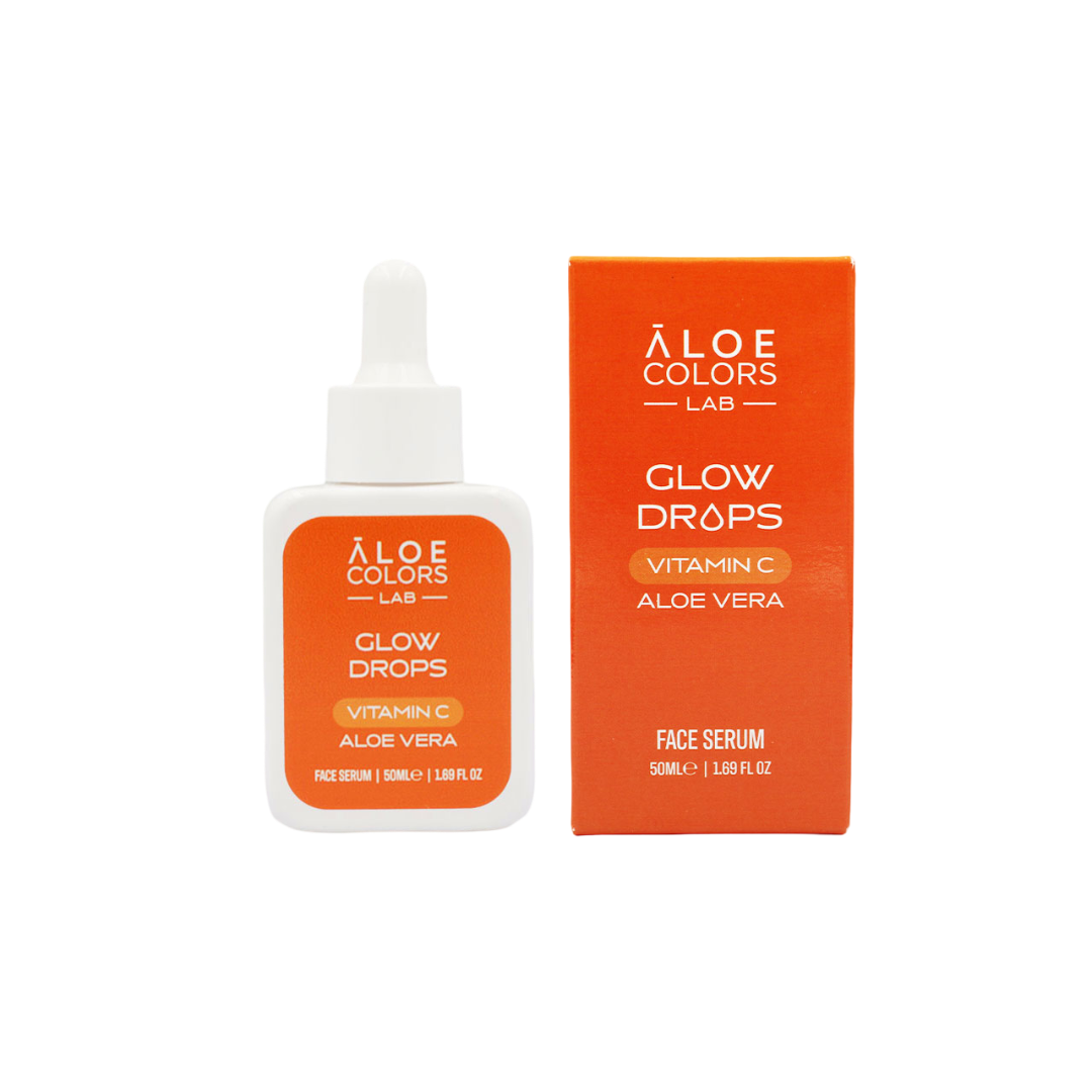 Aloe Colors Face Serum Glow Drops Vit C 50ml 2 Aloe Colors Face Serum Glow Drops Vit C 50ml - Image 2
