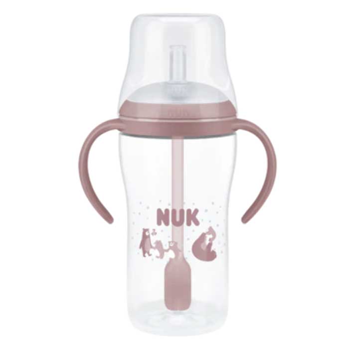 Nuk Perfect Match Εκπαιδευτικό Μπιμπερό με Καλαμάκι Σιλικόνης Bear 8+ Μηνών 260ml 1 Nuk Perfect Match Εκπαιδευτικό Μπιμπερό με Καλαμάκι Σιλικόνης Bear 8+ Μηνών 260ml