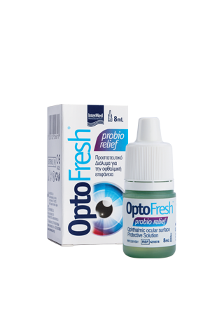 Intermed OptoFresh Probio Relief Οφθαλμικές Σταγόνες 8ml