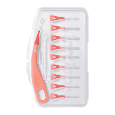 Jordan Μεσοδόντια Βουρτσάκια Κόκκινο S 0,5mm 10Τεμάχια