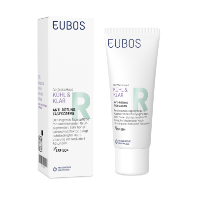 Eubos Cool & Calm Redness Relieving Day Cream SPF50+ 40ml