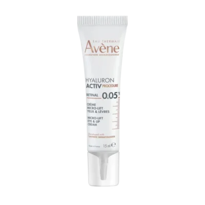Avene HYALURON ACTIV PROCEDURE Micro Lift Κρέμα Ματιών & Χειλιών - 0.05% Ρετινάλη 15ml