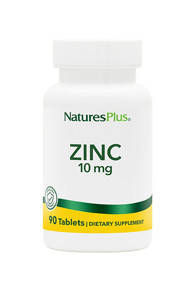 NaturesPlus Zinc 10mg 90 Ταμπλέτες