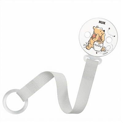 NUK Disney Baby Κορδέλα για Πιπίλες Γκρι 1Τεμάχιο