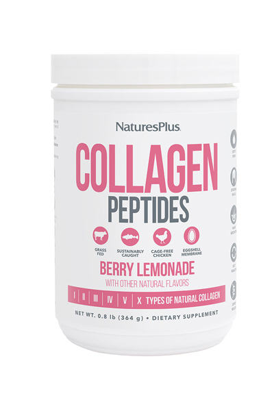 NaturesPlus Collagen Peptides Berry Lemonade 364g