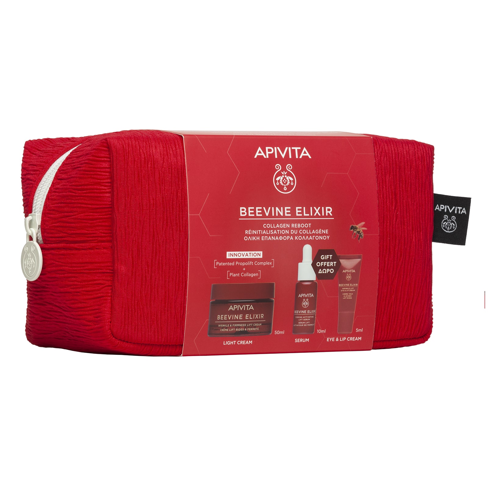 Apivita Promo BEEVINE ELIXIR Αντιρυτιδική Κρέμα για Σύσφιξη & Lifting Ελαφριάς Υφής 50ml με ΔΩΡΟ Ορός Ενεργοποίησης Σύσφιξης & Lifting 10ml & ΔΩΡΟ Αντιρυτιδική Κρέμα Lifting για τα Μάτια & τα Χείλη 5ml 2 Apivita Promo BEEVINE ELIXIR Αντιρυτιδική Κρέμα για Σύσφιξη & Lifting Ελαφριάς Υφής 50ml με ΔΩΡΟ Ορός Ενεργοποίησης Σύσφιξης & Lifting 10ml & ΔΩΡΟ Αντιρυτιδική Κρέμα Lifting για τα Μάτια & τα Χείλη 5ml - Image 2