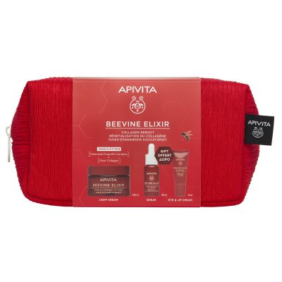 Apivita Promo BEEVINE ELIXIR Αντιρυτιδική Κρέμα για Σύσφιξη & Lifting Ελαφριάς Υφής 50ml με ΔΩΡΟ Ορός Ενεργοποίησης Σύσφιξης & Lifting 10ml & ΔΩΡΟ Αντιρυτιδική Κρέμα Lifting για τα Μάτια & τα Χείλη 5ml