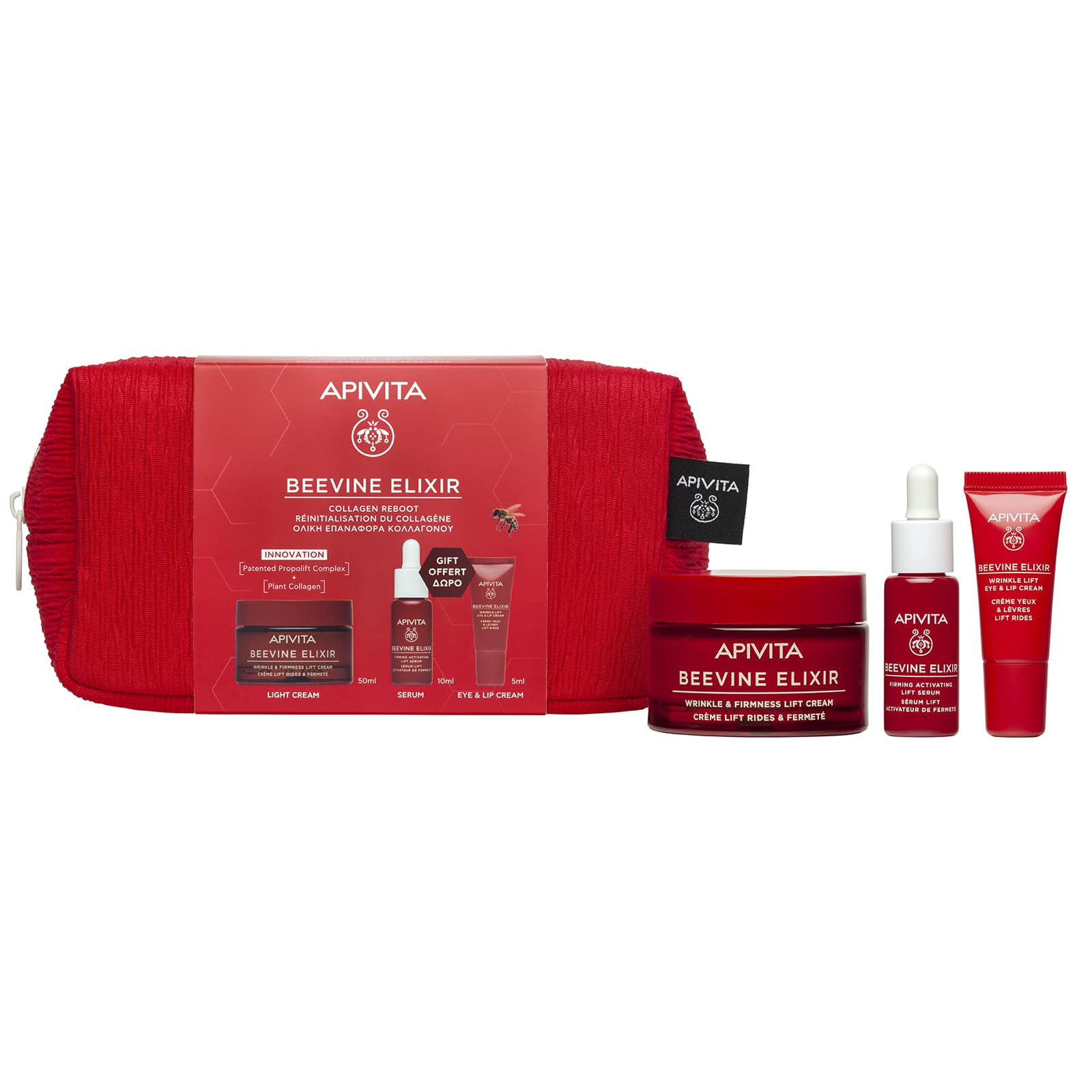 Apivita Promo BEEVINE ELIXIR Αντιρυτιδική Κρέμα για Σύσφιξη & Lifting Ελαφριάς Υφής 50ml με ΔΩΡΟ Ορός Ενεργοποίησης Σύσφιξης & Lifting 10ml & ΔΩΡΟ Αντιρυτιδική Κρέμα Lifting για τα Μάτια & τα Χείλη 5ml 3 Apivita Promo BEEVINE ELIXIR Αντιρυτιδική Κρέμα για Σύσφιξη & Lifting Ελαφριάς Υφής 50ml με ΔΩΡΟ Ορός Ενεργοποίησης Σύσφιξης & Lifting 10ml & ΔΩΡΟ Αντιρυτιδική Κρέμα Lifting για τα Μάτια & τα Χείλη 5ml - Image 3