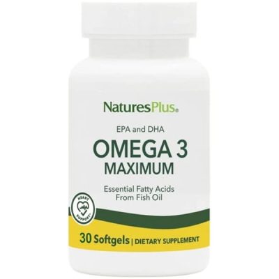 NaturesPlus Omega 3 Maximum 30 Μαλακές Κάψουλες