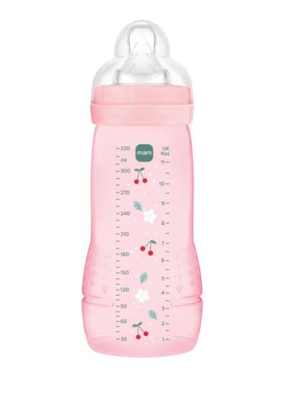 MAM Easy Active™ Πλαστικό Μπιμπερό 4+ Μηνών Κορίτσι 330ml