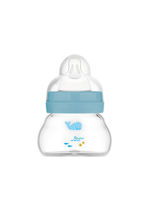 MAM Feel Good Γυάλινο Μπιμπερό 0+ Μηνών Αγόρι 90ml 1 MAM Feel Good Γυάλινο Μπιμπερό 0+ Μηνών Αγόρι 90ml