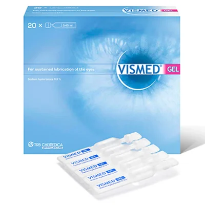 Vismed Gel Υαλουρονικό Νάτριο 0.30% 20 Μονοδόσεις 0.45ml