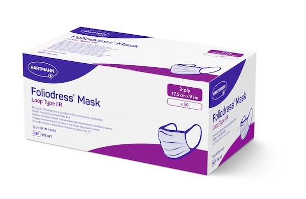 Hartmann Foliodress Mask Comfort Loop 50 Τεμάχια 1 Hartmann Foliodress Mask Comfort Loop 50 Τεμάχια