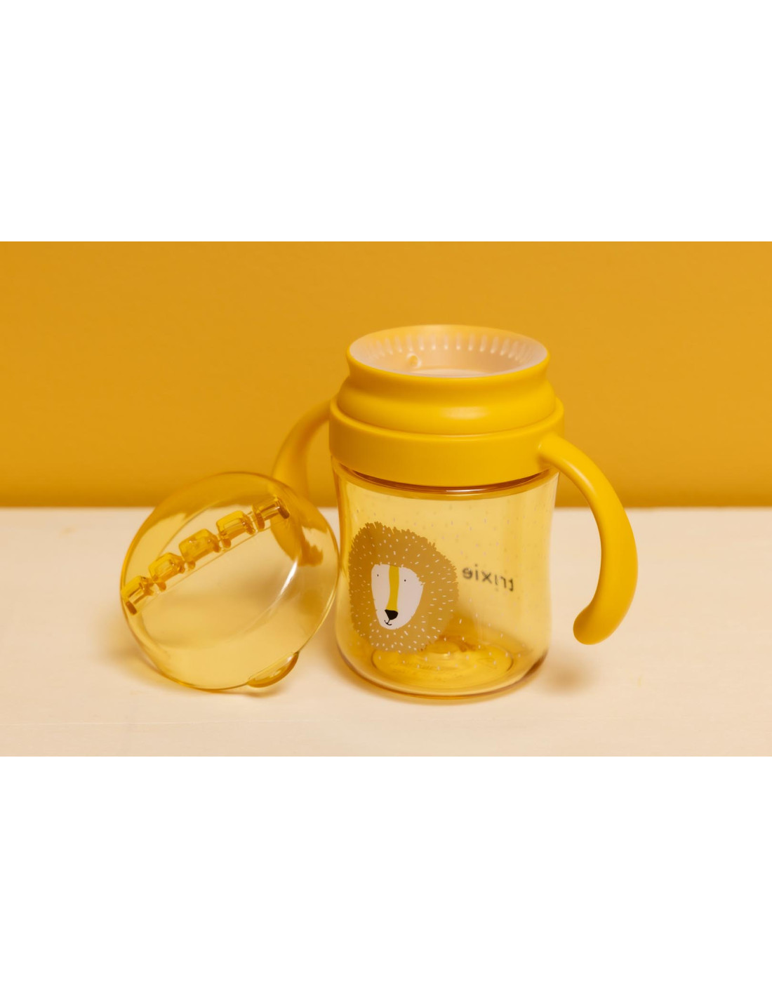 Trixie Mr. Lion Εκπαιδευτικό Ποτήρι 360° Κίτρινο 200ml 2 Trixie Mr. Lion Εκπαιδευτικό Ποτήρι 360° Κίτρινο 200ml - Image 2