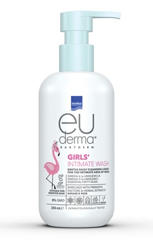 Intermed Euderma Babyderm Girl's Intimate Wash 250ml