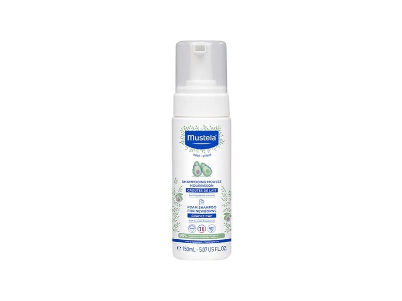 Mustela Foam Shampoo for Newborns 150ml 1 Mustela Foam Shampoo for Newborns 150ml