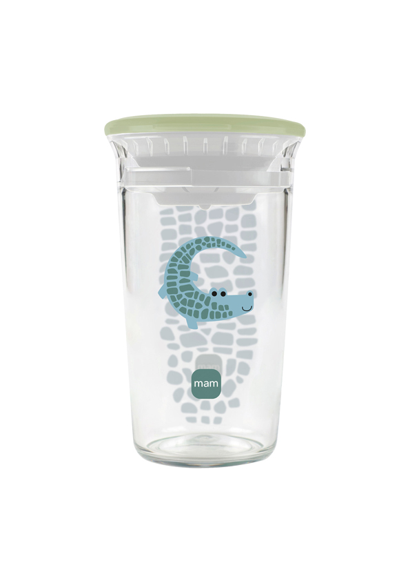 MAM Easy to Drink Cup Ποτηράκι 8+ Μηνών Αγόρι 290ml 1 MAM Easy to Drink Cup Ποτηράκι 8+ Μηνών Αγόρι 290ml