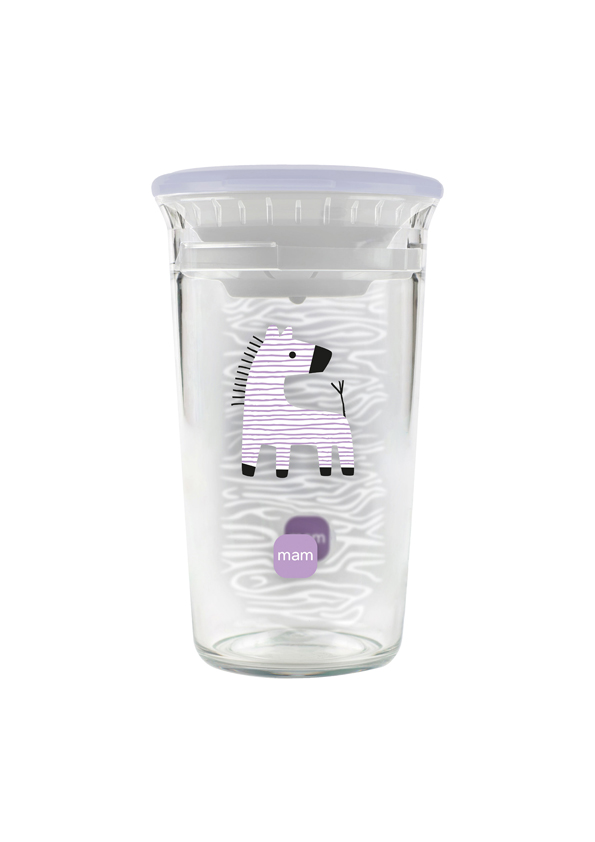 MAM Easy to Drink Cup Ποτηράκι 8+ Μηνών Κορίτσι 290ml 1 MAM Easy to Drink Cup Ποτηράκι 8+ Μηνών Κορίτσι 290ml