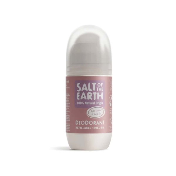Salt of the Earth Vegan Αποσμητικό Επαναγεμιζόμενο Roll-On 75ml Lavender & Vanilla 1 Salt of the Earth Vegan Αποσμητικό Επαναγεμιζόμενο Roll-On 75ml Lavender & Vanilla