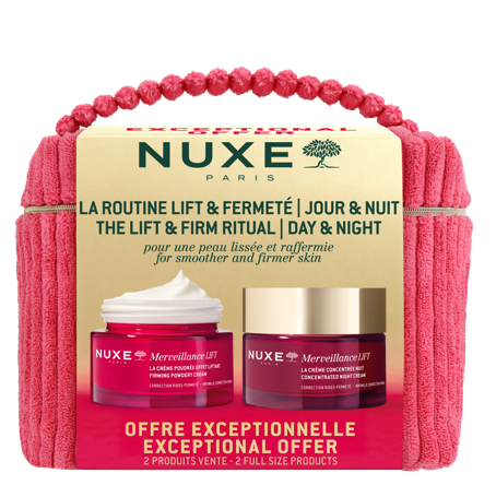 NUXE Promo Merveillance Lift Smoothing Powdery Cream 50ml & Night Cream 50ml με ΔΩΡΟ Νεσεσέρ 1 NUXE Promo Merveillance Lift Smoothing Powdery Cream 50ml & Night Cream 50ml με ΔΩΡΟ Νεσεσέρ