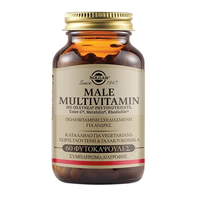 Solgar Male Multiple 60 Κάψουλες