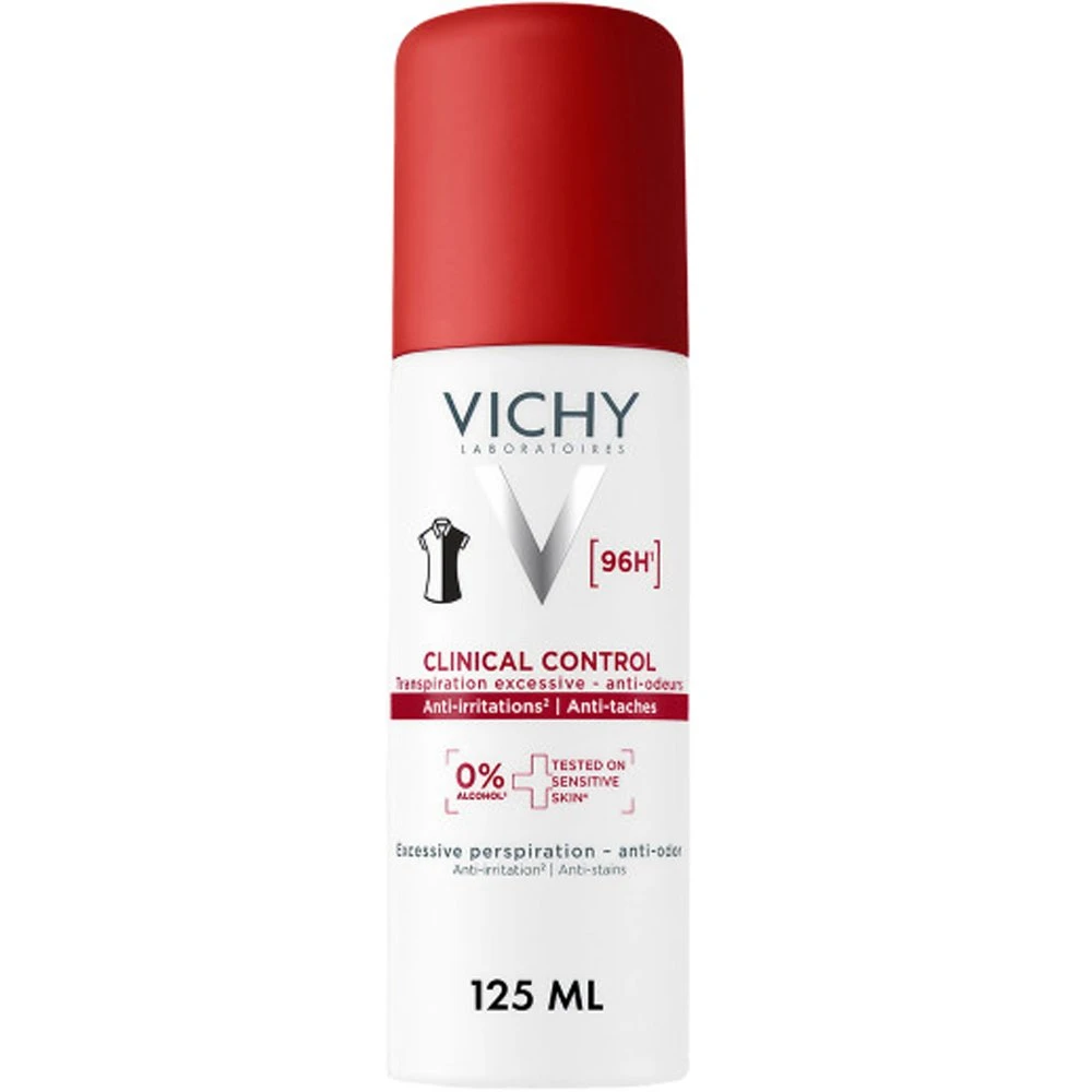 Vichy Clinical Control 96h Anti-Transpirant & Deodorant Spray 125ml 1 Vichy Clinical Control 96h Anti-Transpirant & Deodorant Spray 125ml