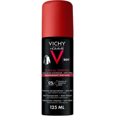 Αρχική 22 Vichy Homme Clinical Control 96h Anti-Transpirant & Deodorant Spray 125ml