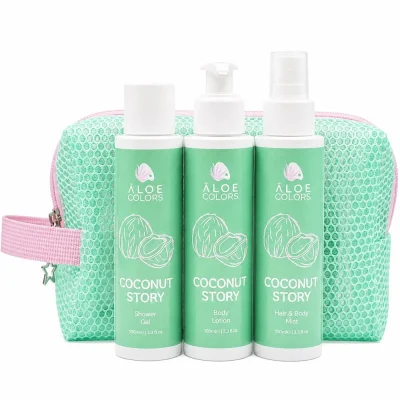 Αρχική 17 Aloe Colors Promo Coconut Story Shower Gel 100ml,Body Lotion 100ml,Hair & Body Mist 100ml με Δώρο Νεσεσέρ