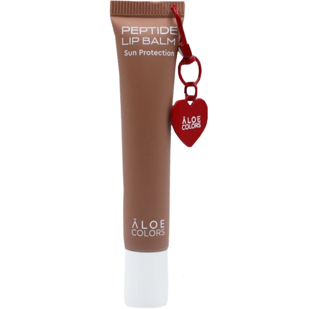 Aloe Colors Peptide Sun Protection Lip Balm Chocolate Mouse 15ml 1 Aloe Colors Peptide Sun Protection Lip Balm Chocolate Mouse 15ml