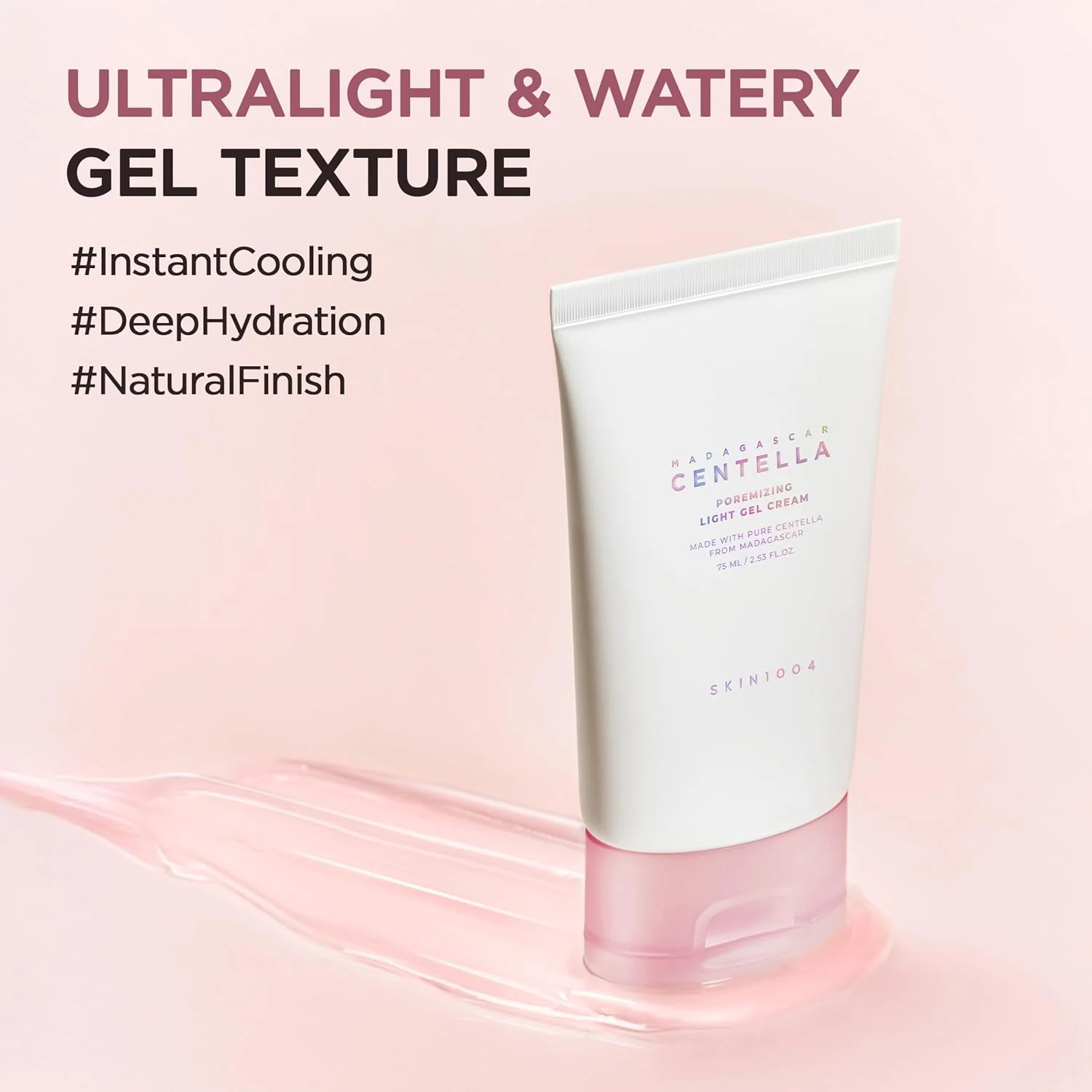Skin1004 Madagascar Centella Poremizing Light Gel Cream 75ml 2 Skin1004 Madagascar Centella Poremizing Light Gel Cream 75ml - Image 2