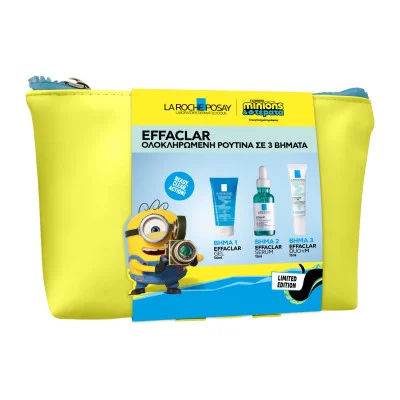 La Roche Posay Effaclar Limited Edition Oλοκληρωμένη Ρουτίνα σε Τσαντάκι