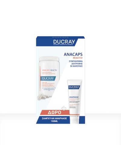 Αρχική 15 Ducray Promo Anacaps Reactiv 90 Κάψουλες με ΔΩΡΟ Anaphase Σαμπουάν 100ml