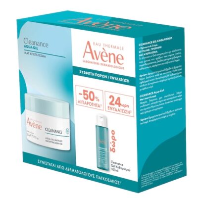 Αρχική 16 Avene Promo Cleanance Aqua Gel 50ml με ΔΩΡΟ Cleansing Gel 100ml