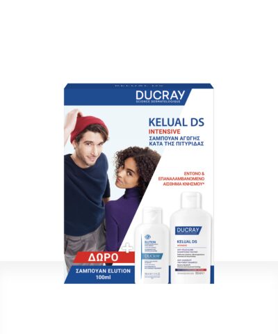 Ducray Promo Kelual DS Intensive Σαμπουάν 100ml με ΔΩΡΟ Kelual Elution 100ml