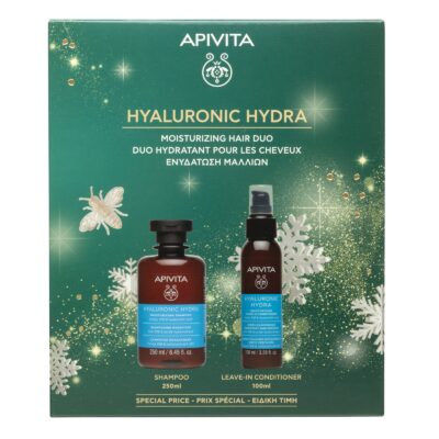Apivita Promo Hyaluronic Hydra Σαμπουάν 250ml & Κρέμα Μαλλιών Χωρίς Ξέβγαλμα 100ml