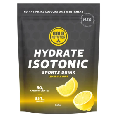 Gold Nutrition Hydrate Isotonic Lemon 500g (H30)